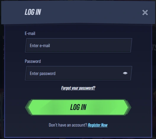 VegasHero Connexion